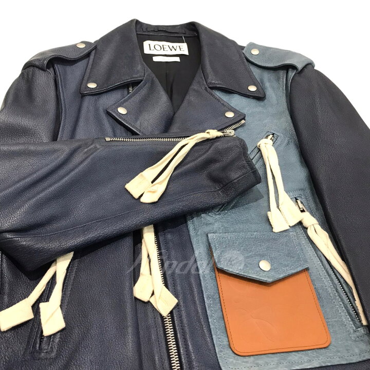 楽天市場】【中古】LOEWEアナグラムロゴポケットレザー ダブル 