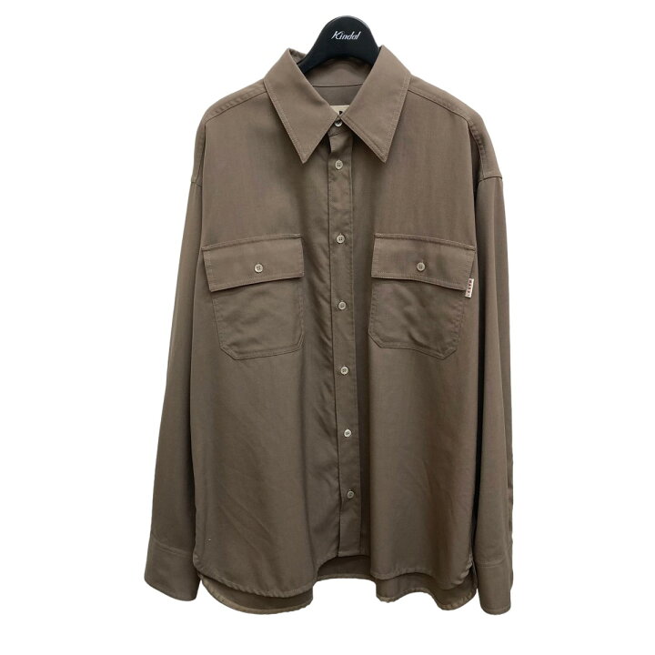 楽天市場】【中古】MARNI 21SS トロピカルウールシャツ CUMU0149A1 