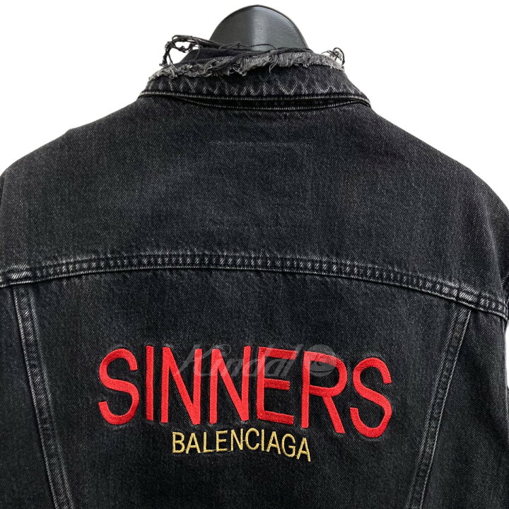 楽天市場】【中古】BALENCIAGA 18SS／SINNERS DENIM JACKET デニム 