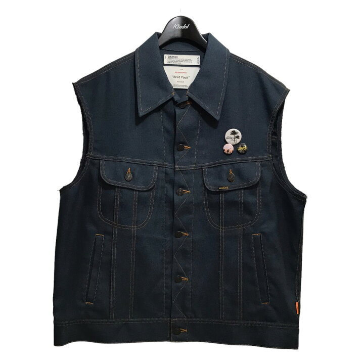 楽天市場】【中古】DAIRIKU 21AW｢Steve Vest｣ノースリーブベスト 