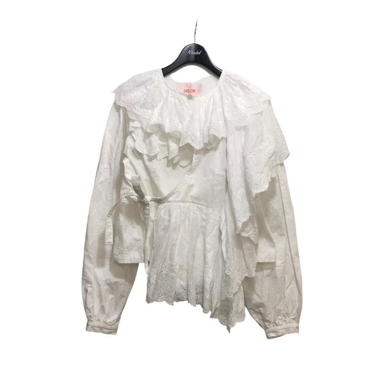 楽天市場】【中古】SIIILON 22SS｢Be in the wind blouse｣シャツ 