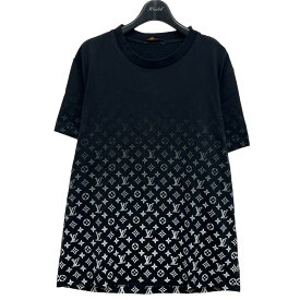 【中古】LOUIS VUITTON　LVSE モノグラムグラディエントTシャツ ブラック サイズ：XL 【220324】（ルイヴィトン）