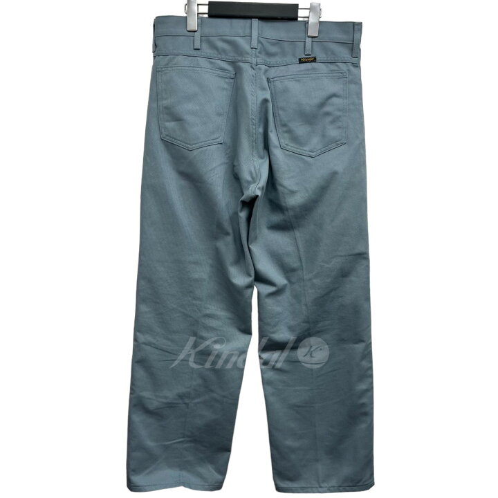 楽天市場】【中古】WACKO MARIA × Wrangler ワークパンツ ブルー 