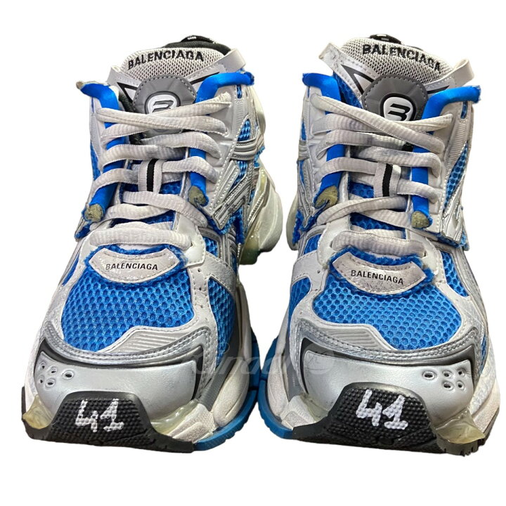 楽天市場】【中古】BALENCIAGA｢Runner｣ローカットスニーカー ブルー 