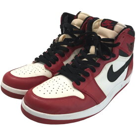 【中古】NIKE　｢AIR JORDAN 1 HIGH THE RETURN Chicago｣ハイカットスニーカー バーシティレッド×ブラック×ホワイト サイズ：27．5cm 【230324】（ナイキ）