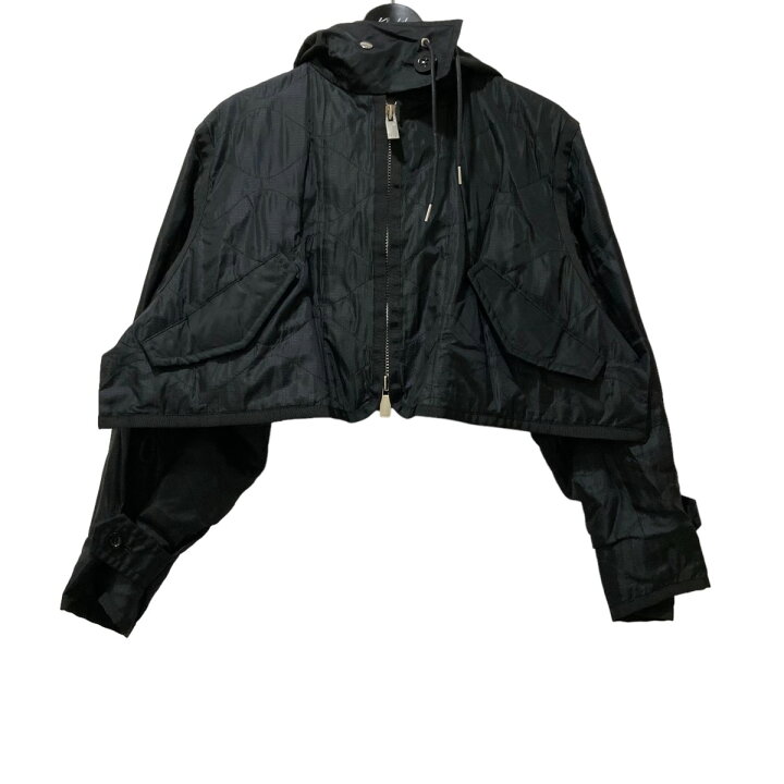 楽天市場】【中古】sacai Quilted Blouson フーデッドクロップド 