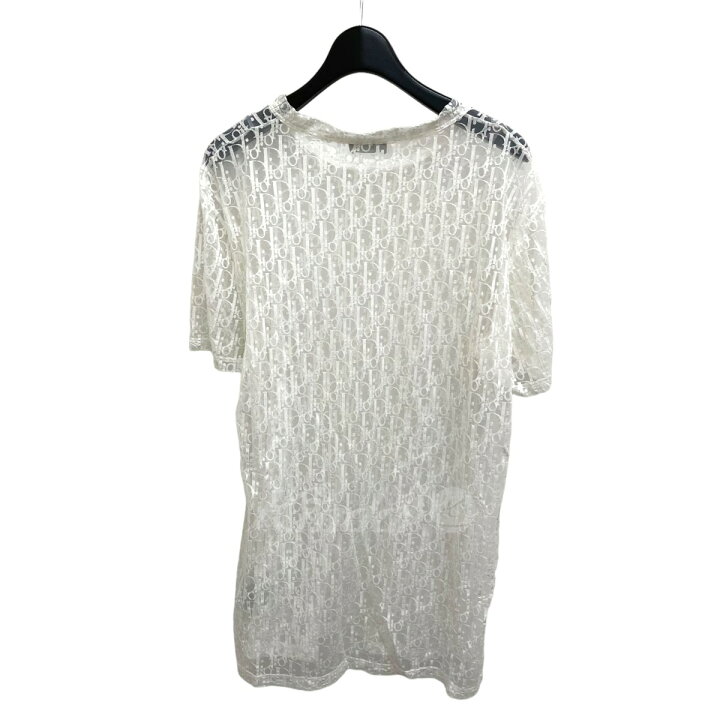 楽天市場】【中古】Dior オブリーク シースルーTシャツ 183J652A0537 