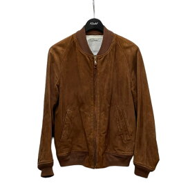 【中古】VISVIM　ゴートスウェード バーシティジャケット 2011SS キャメル サイズ：S 【220324】（ビズビム）