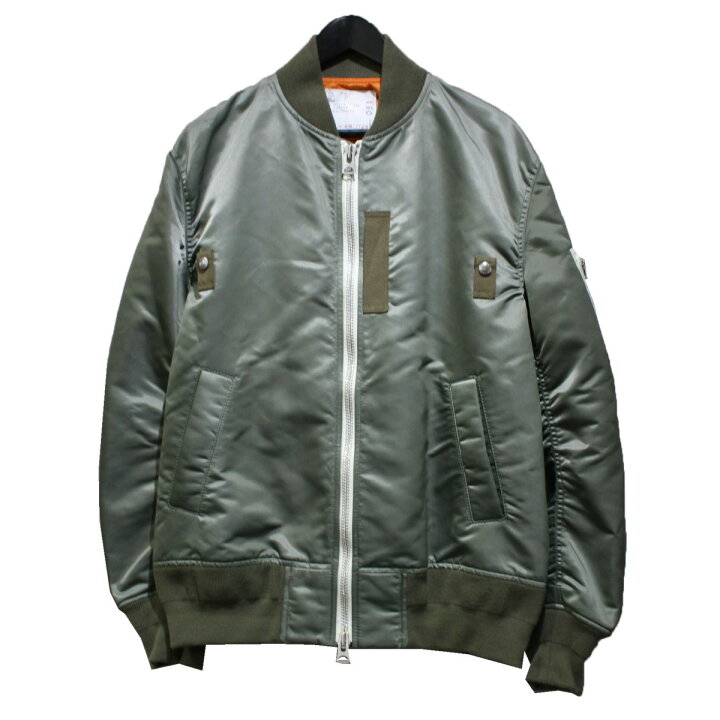 楽天市場】【中古】sacai 24SS Nylon Twill Blouson ナイロン 
