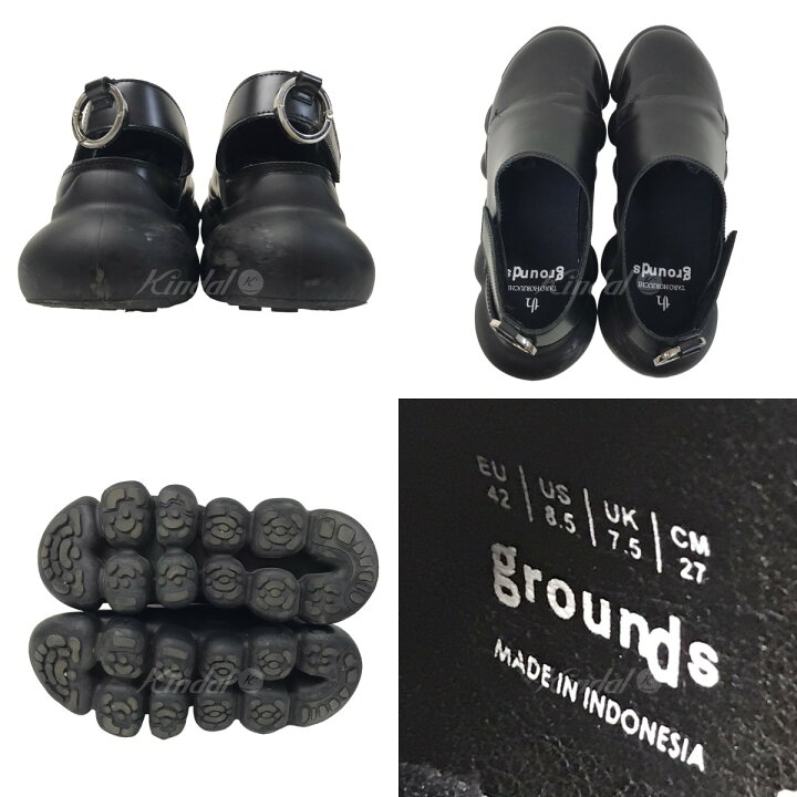 楽天市場】【中古】grounds×th(TARO HORIUCHI)JEWELRYレザーサンダル  