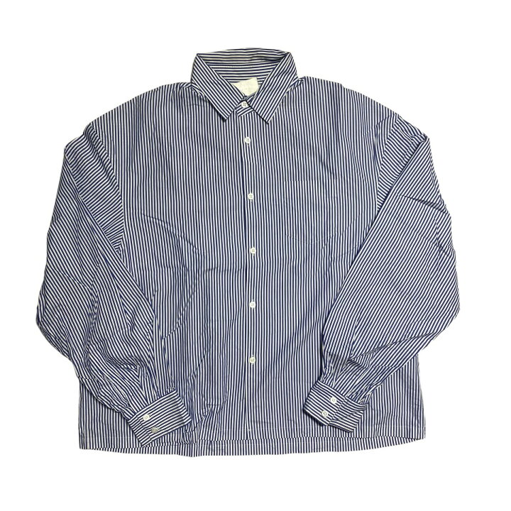 楽天市場】【中古】DIGAWELFRINGE SHIRT ストライプシャツ ホワイト 