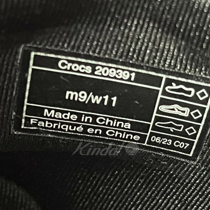 楽天市場】【中古】crocs × FenG CHen WANGクロッグサンダル ブラック 