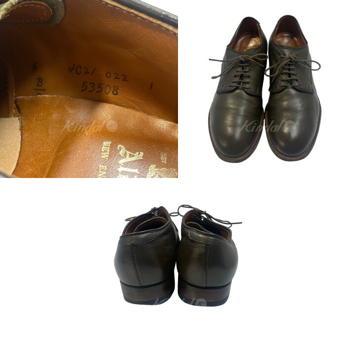 楽天市場】【中古】ALDEN レザーシューズ／53508 カーキ系 サイズ：6 
