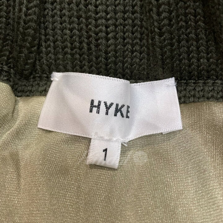 楽天市場】【中古】HYKE ニットロングスカート オリーブ サイズ：1 