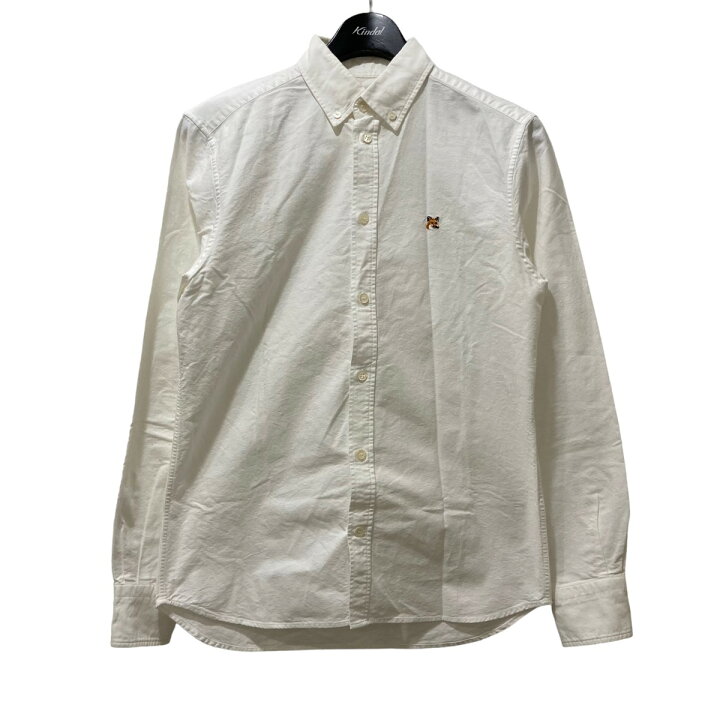 楽天市場】【中古】MAISON KITSUNE フロントワッペン 長袖シャツ 