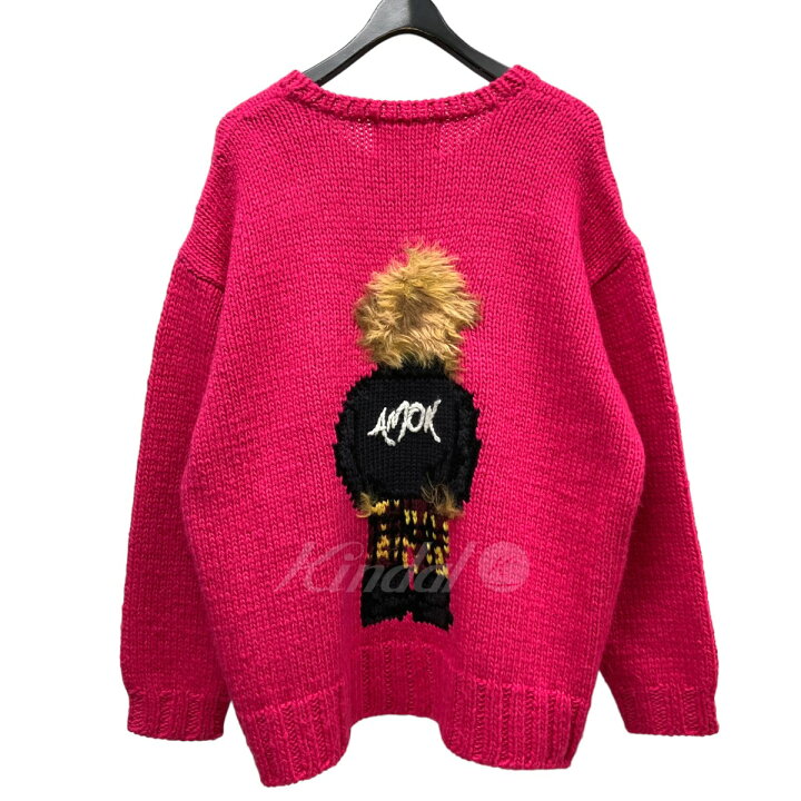 楽天市場】【中古】amok「BEAR KNIT」刺しゅうニット 232031-A 