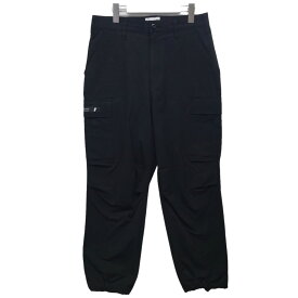 【中古】WTAPS　23SS｢Milt9601 Trousers Nyco． Ripstop｣トラウザーズパンツ ブラック サイズ：X01 【230324】（ダブルタップス）