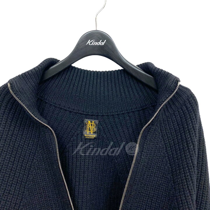 楽天市場】【中古】BATONER 21AW Signature Drivers Wool Knit 