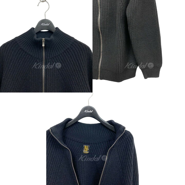 楽天市場】【中古】BATONER 21AW Signature Drivers Wool Knit 