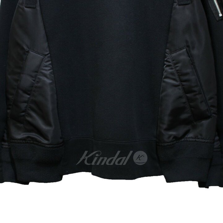 楽天市場】【中古】sacai 24SS Sponge Sweat x Nylon Twill Pullover 