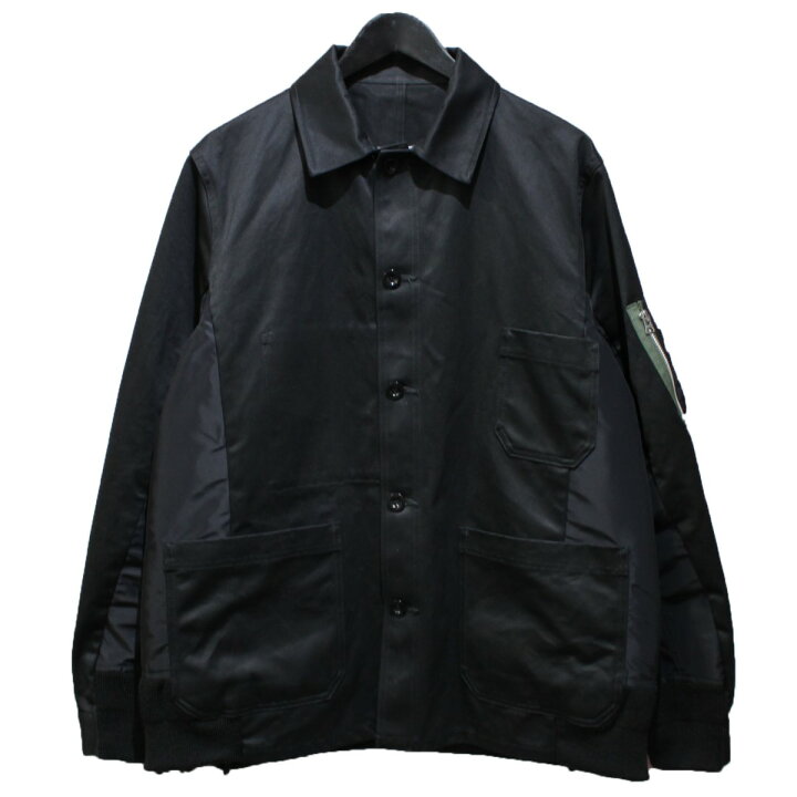 楽天市場】【中古】sacai 24SS Cotton Chino x Nylon Twill Blouson 