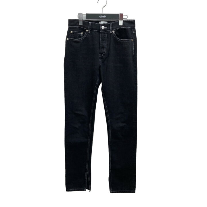 楽天市場】【中古】Ganni Beksi クラシックデニムスリットパンツ 