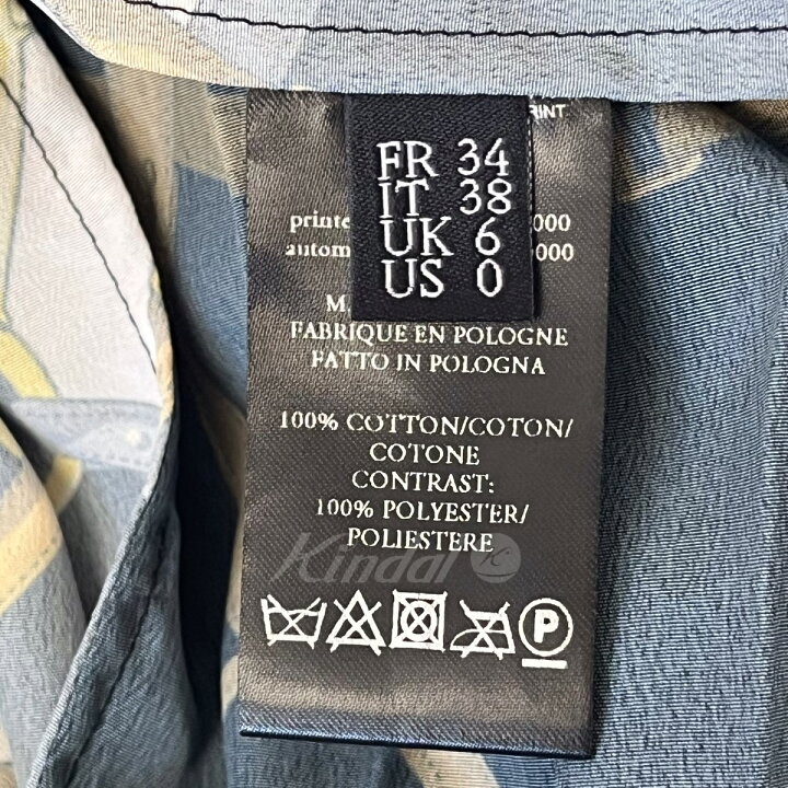 楽天市場】【中古】rokh 切替スカート ベージュ×ブラック サイズ：34 