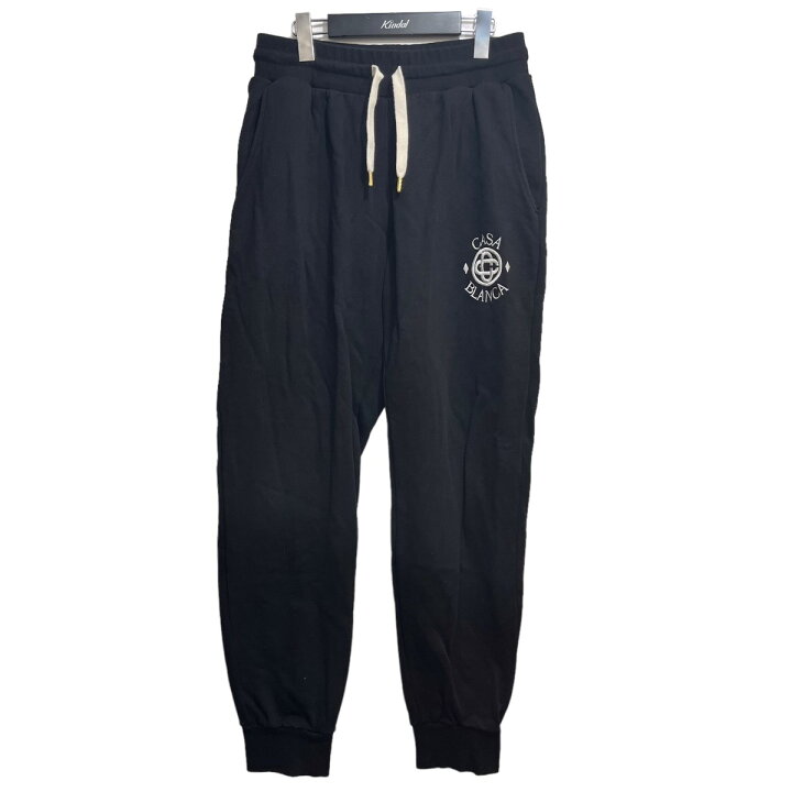 CASABLANCA カサブランカ スウェットパンツ L 黒 【古着】【中古  