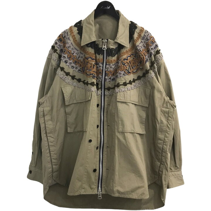 楽天市場】【中古】sacai ｢Eric Haze Code Embroidery L／S Shirt｣刺繍 