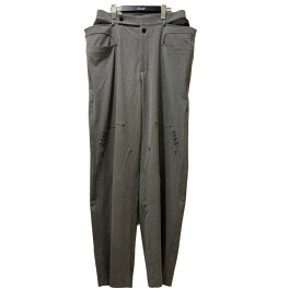 【中古】Kiko Kostadinov　ANTHARAS WIDE TROUSER ワイドトラウザーパンツ グレー サイズ：48 【260324】（キココスタディノフ）