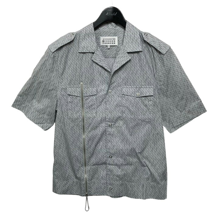 楽天市場】【中古】Maison Margielaオープンカラーシャツ ライトグレー 