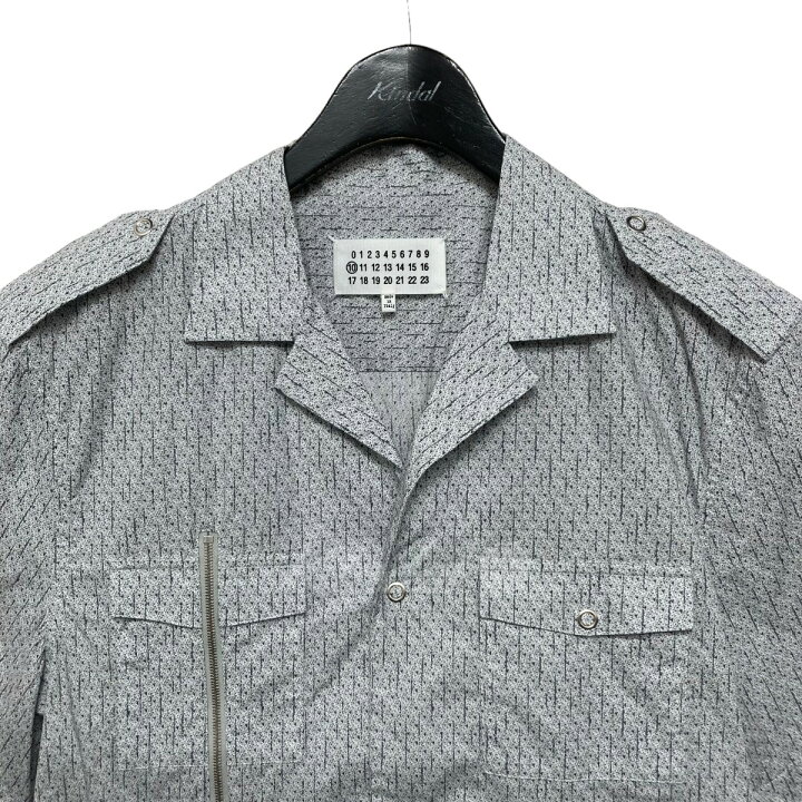 楽天市場】【中古】Maison Margielaオープンカラーシャツ ライトグレー 