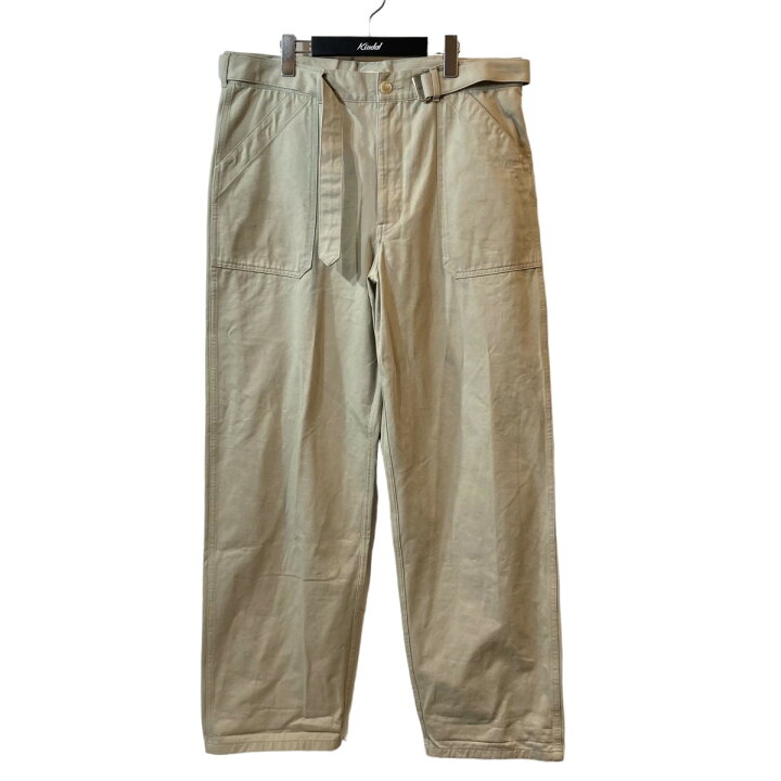 楽天市場】【中古】AURALEE HARD TWIST FINX HEAVY CHINO BELTED  