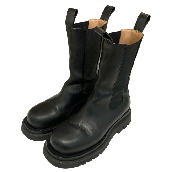 楽天市場】【中古】BOTTEGA VENETAラグブーツ ブラック サイズ：38 