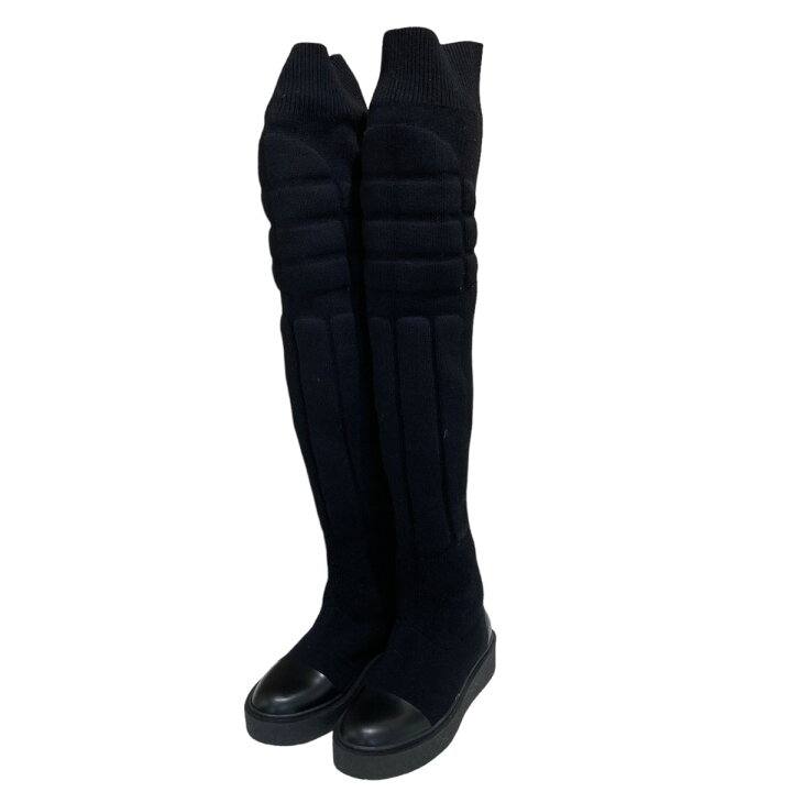 楽天市場】【中古】MaxMaraWOOLINロングブーツ ブラック サイズ：37 
