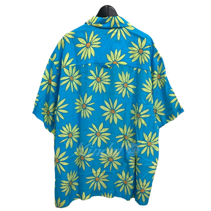 楽天市場】【中古】JACQUEMUS フローラルアロハシャツ ブルー×イエロー 