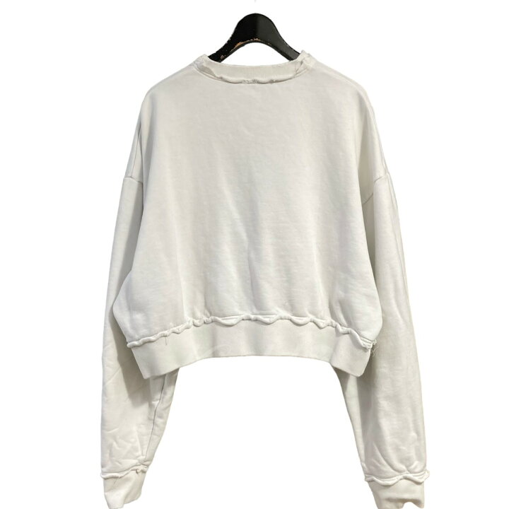 楽天市場】【中古】miu miuクロップドロゴスウェットトレーナー 