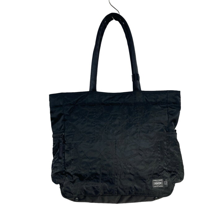 中古 KAWS TOKYO FIRST × PORTER トートバッグ ブラック 【公式通販】