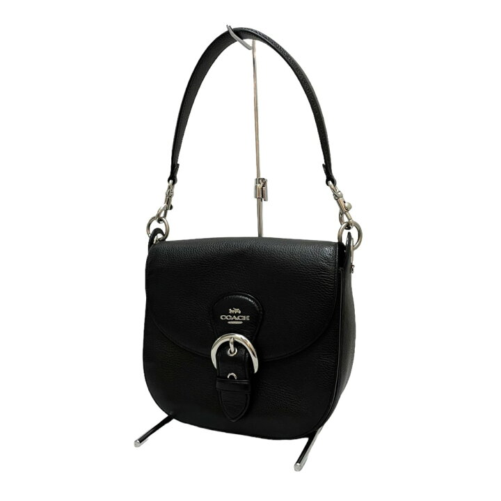 楽天市場】【中古】COACH 2way レザーバッグ F2157-C5686 ブラック 
