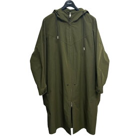 【中古】THE RERACS　EDITION別注 MOTOR CYCLE PONCHO オリーブ サイズ：F 【250324】（ザリラクス）