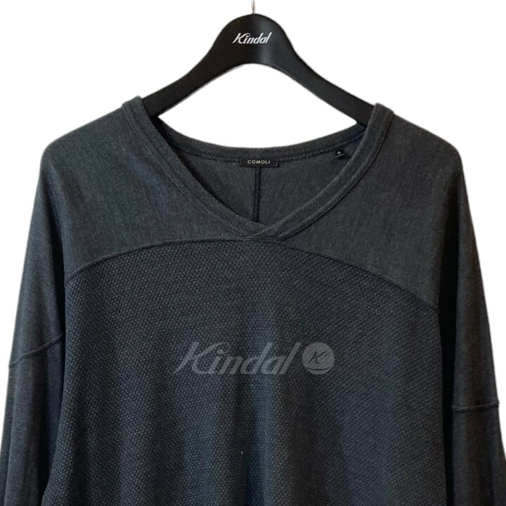 楽天市場】【中古】COMOLI ウォッシュドシルクホッケーシャツ T01 