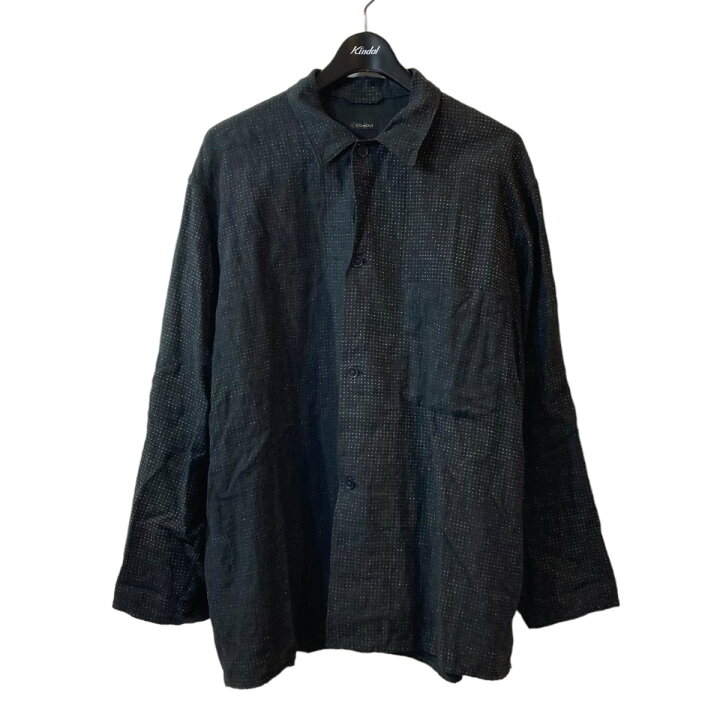 楽天市場】【中古】COMOLIリネンドットシャツジャケット X01-01027  