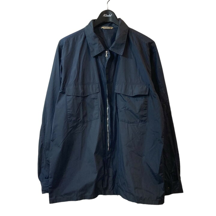 楽天市場】【中古】AURALEE LIGHT NYLON ZIP SHIRT ナイロンジャケット  