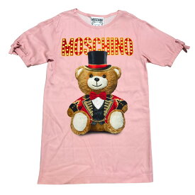 【中古】MOSCHINO　Circus Teddy Bear T-Shirt Dress ピンク サイズ：6 【260324】（モスキーノ）