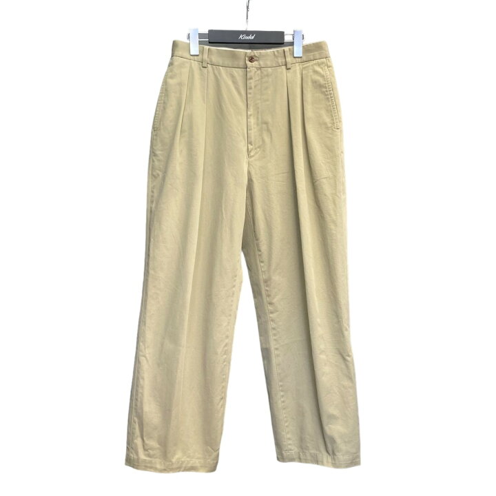 楽天市場】【中古】NEAT「NEAT CHINO」 ツータックチノパンツ ベージュ 