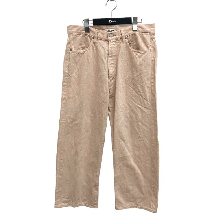 楽天市場】【中古】AURALEE BOTANICAL DYED SELVEDGE DENIM PANTS 