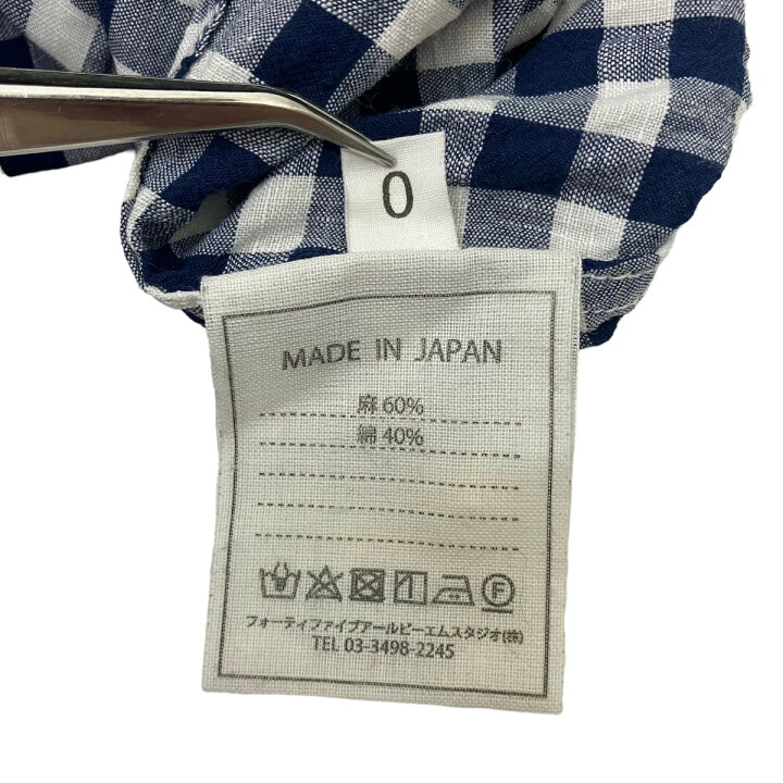 楽天市場】【中古】45R コットン×リネン ギンガムチェック コットン 