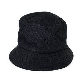 【中古】KIJIMA TAKAYUKI　BUCKET HAT　アンゴラ／ウールバケットハット　192830 ブラック サイズ：2 【270324】（キジマタカユキ）