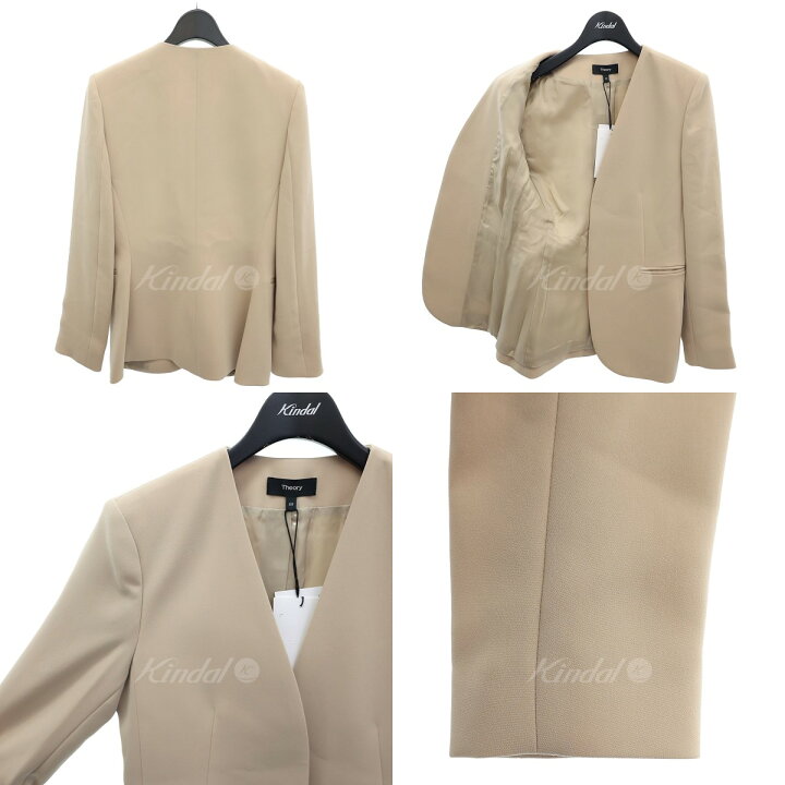 楽天市場】【中古】Theory Classic Crepe Lindrayia B ノーカラー 