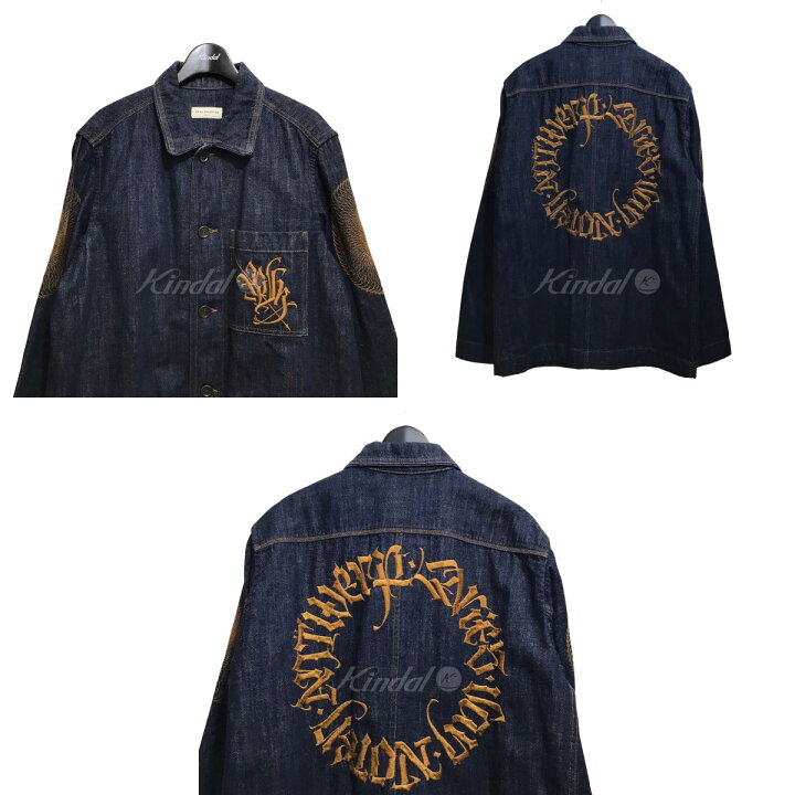 楽天市場】【中古】DRIES VAN NOTEN エンブロイダリーデニムジャケット 